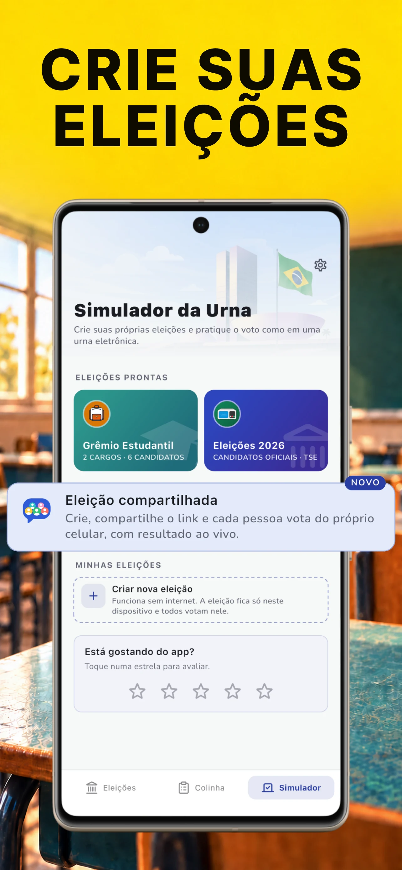 Urna - Simulador Eleições 2026 screenshot