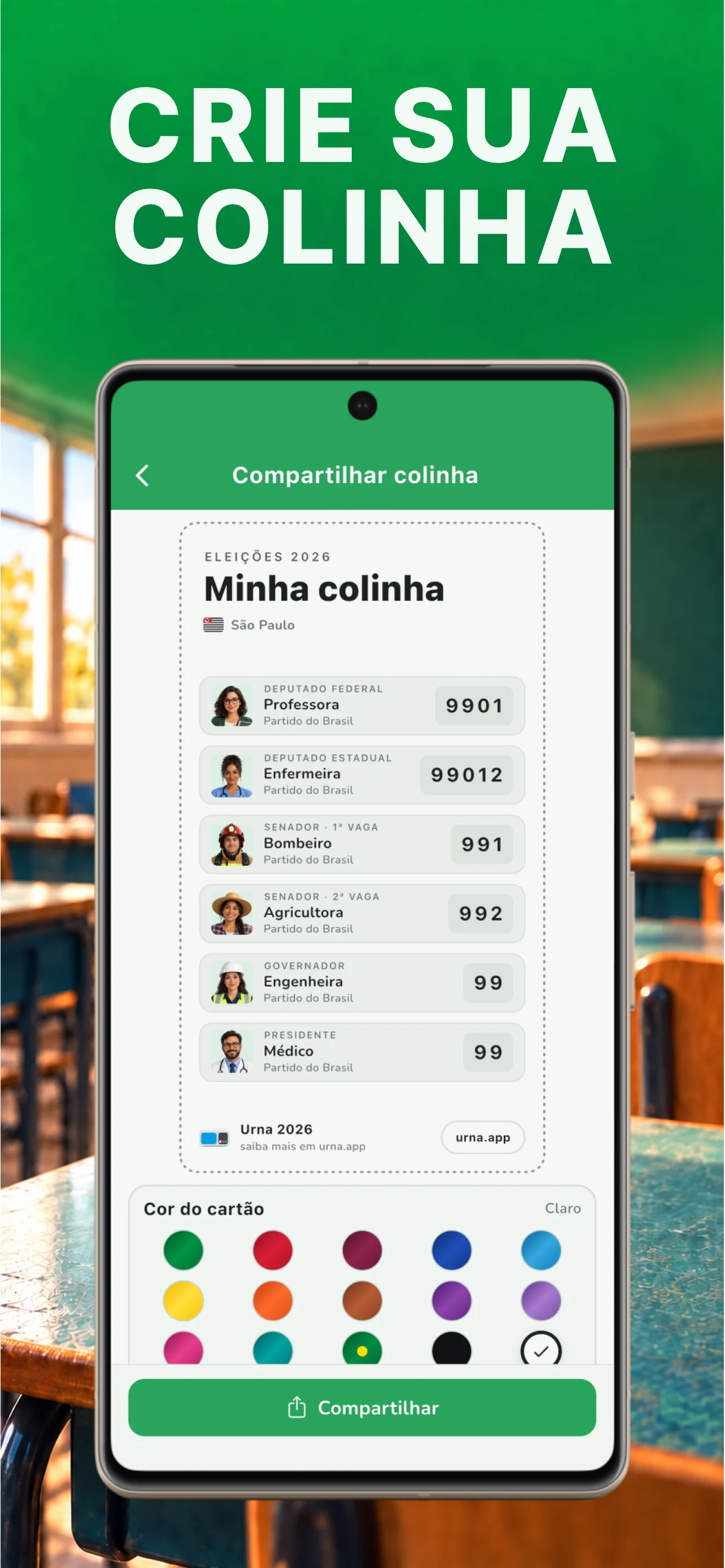 Urna - Simulador Eleições 2026 screenshot
