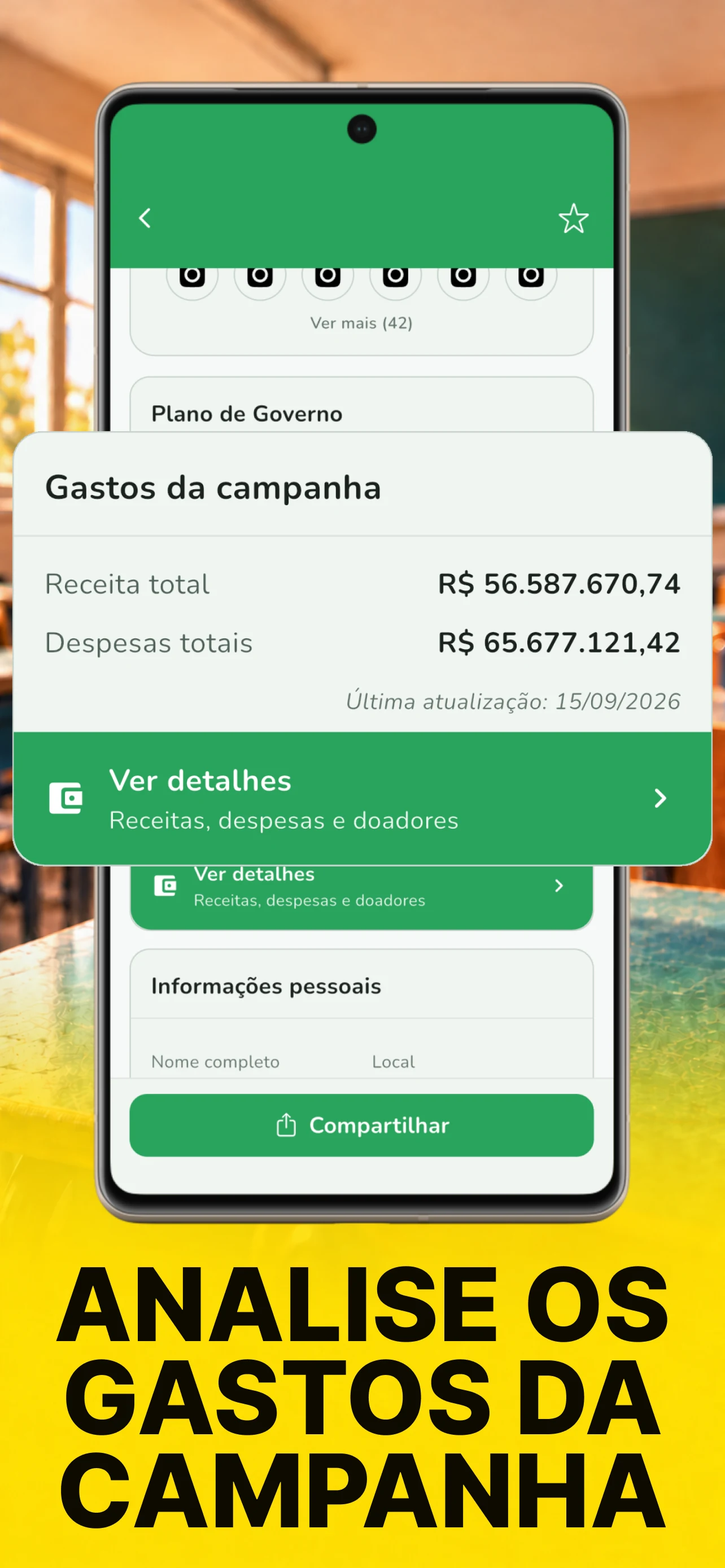 Urna - Simulador Eleições 2026 screenshot