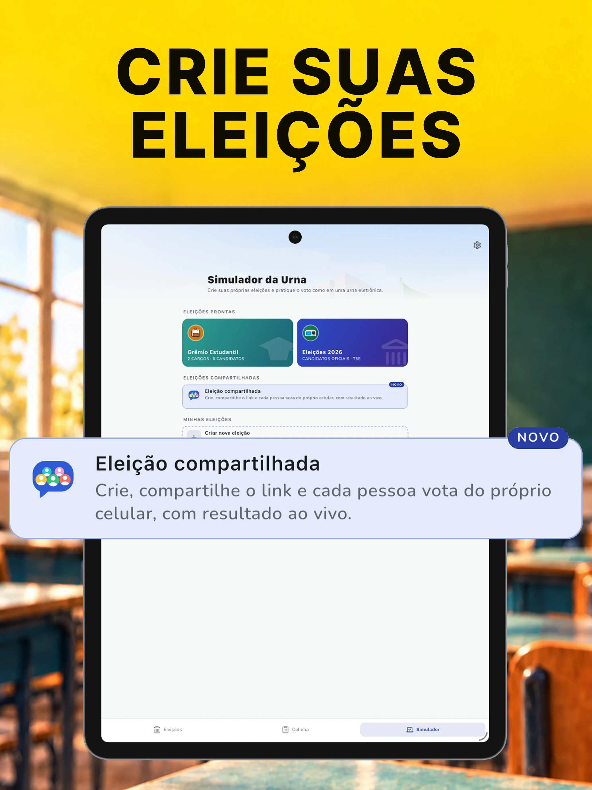 Urna - Simulador Eleições 2026 screenshot